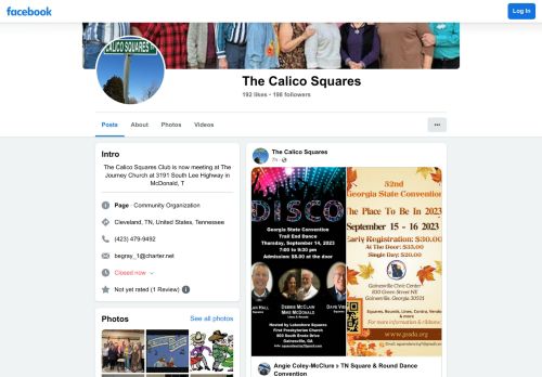 Web site for "Calico Squares"