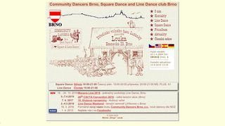 Web site for "Community Dancers Brno"