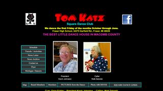 Web site for "Tom Katz Square Dance Club"
