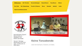 Web site for "Darmstompers SDC e.V."