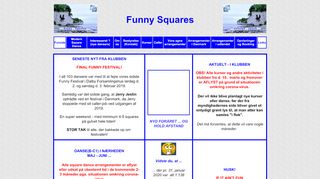 Web site for "Funny Squares, Stevns"