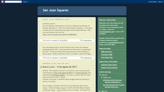 Web site for "San Juan Squares"