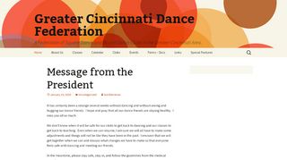 Web site for "Advanced Workshop - [NO LONGER DANCING]"