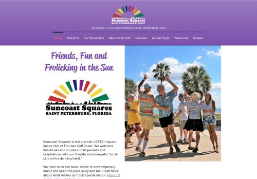 Web site for "Suncoast Squares"