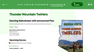 Web site for "Thunder Mountain Twirlers"