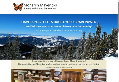 Web site for "Monarch Mavericks Square Dance Club"
