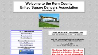 Web site for "Skirts And Flirts (NO LONGER DANCING)"