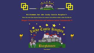 Web site for "Lucky Castle Knights"
