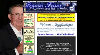 Web site for "Southern Arizona Callers' & Cuers' Association (SACCA)"