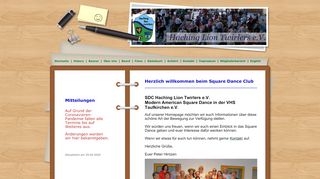 Web site for "Haching Lion Twirlers"