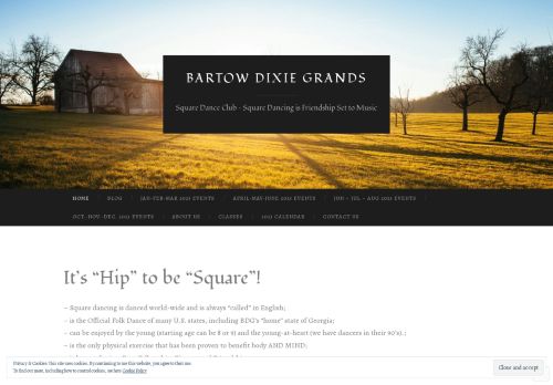 Web site for "Bartow Dixie Grands"