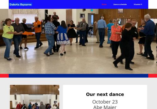 Web site for "Dakota Squares"