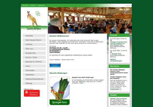 Web site for "Country Skippers SDC"