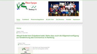 Web site for "Ohmoor Squeezers Hamburg e.V."
