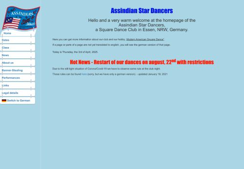 Web site for "Assindian Star Dancers"
