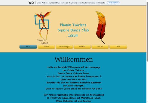 Web site for "Phönix Twirlers SDC Issum"