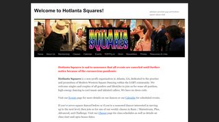 Web site for "Hotlanta Squares"