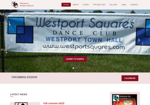 Web site for "Westport Squares"