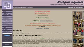 Web site for "Westport Squares, Inc."