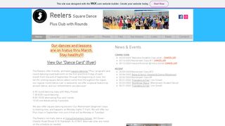 Web site for "Ironia Reelers"