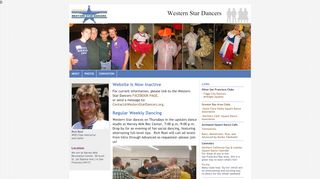 Web site for "Western Star Dancers"