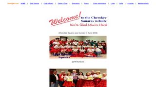 Web site for "Cherokee Squares"