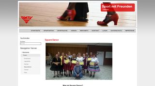 Web site for "Barmstedter MTV von 1864"