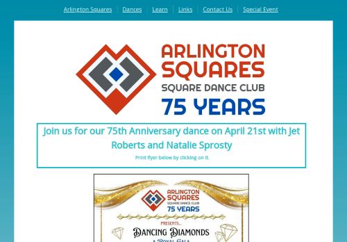 Web site for "Arlington Squares"