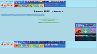 Web site for "Pleasant Hill Promenaders"