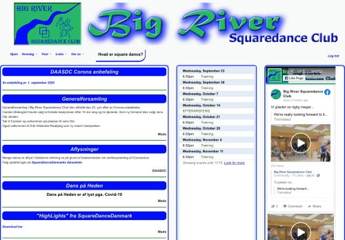 Web site for "Big River Squaredance Club"