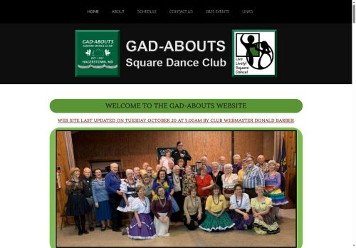 Web site for "Gad-Abouts"