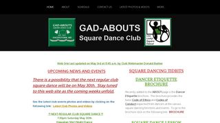 Web site for "Gad-Abouts"