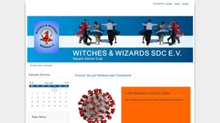 Web site for "Witches & Wizards SDC"
