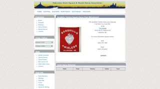 Web site for "Sandhills Twirlers"