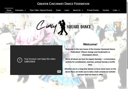 Web site for "River Squares"