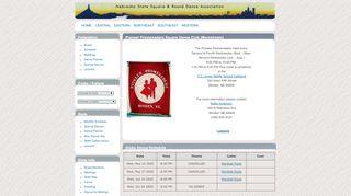 Web site for "Pioneer Promenaders"