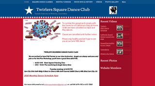Web site for "Canyon Lake Twirlers"