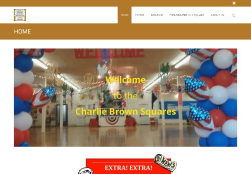 Web site for "Charlie Brown Squares"
