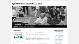 Web site for "Fjord Frolickers Square Dance Club"