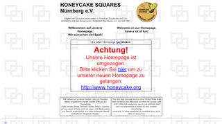 Web site for "Honeycake Squares Nuernberg"