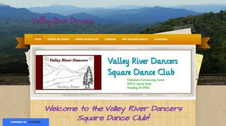 Web site for "Valley River Dancers"