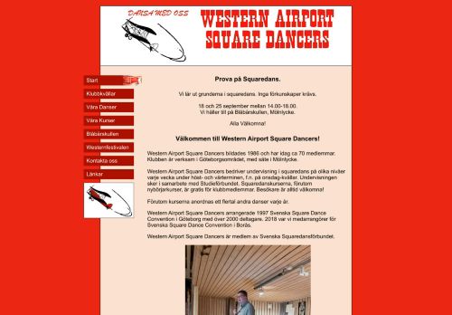 Web site for "Western Airport Square Dancers"