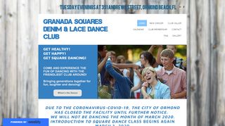 Web site for "Granada Squares"