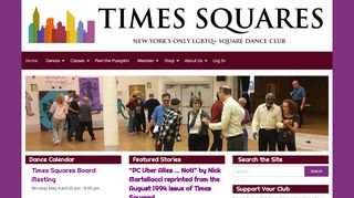Web site for "Times Squares"