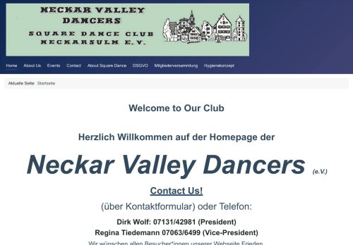 Web site for "Neckar Valley Dancers"