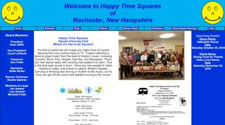 Web site for "Happy Time Squares"