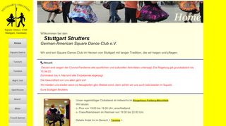 Web site for "Stuttgart Strutters SDC"