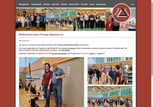 Web site for "Triangle Squares"