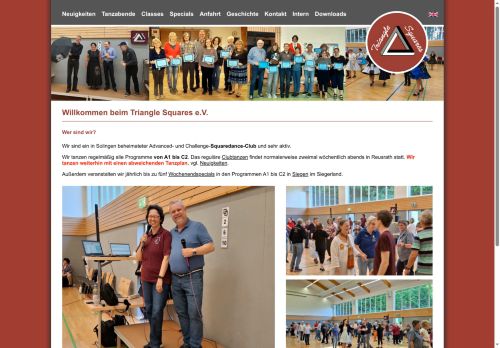 Web site for "Triangle Squares"