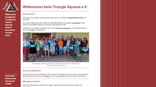 Web site for "Triangle Squares"